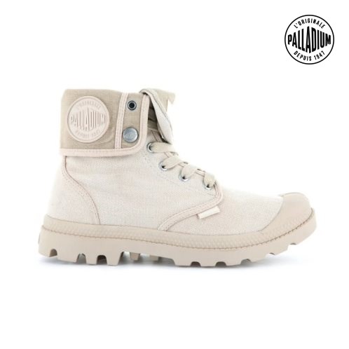 Bottes Palladium Baggy Femme Beige | FR RYN015X